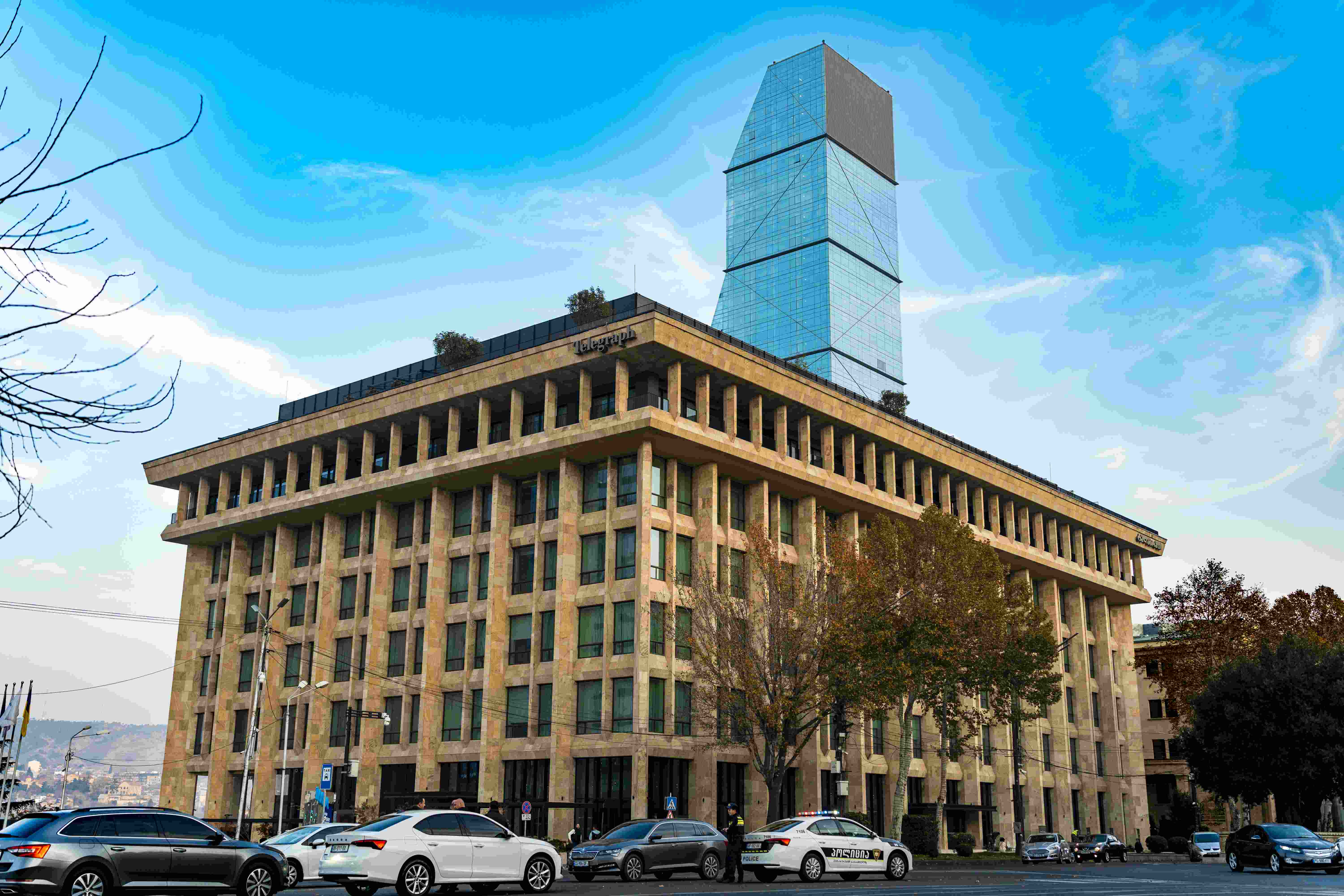 The Telegraph Hotel Exterior